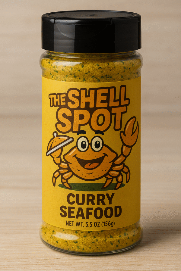 The Shell Spot Curry Seafood Seasoning